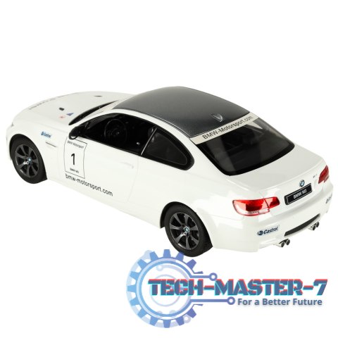 Samochód zdalnie sterowany Rastar 48000 BMW M3 1:14 biały Samochód zdalnie sterowany Rastar 48000 BMW M3 1:14 biały