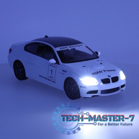 Samochód zdalnie sterowany Rastar 48000 BMW M3 1:14 biały Samochód zdalnie sterowany Rastar 48000 BMW M3 1:14 biały