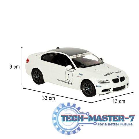 Samochód zdalnie sterowany Rastar 48000 BMW M3 1:14 biały Samochód zdalnie sterowany Rastar 48000 BMW M3 1:14 biały