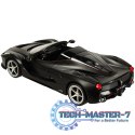 Samochód zdalnie sterowany Rastar 75800 Ferrari LaFerrari Aperta 1:14 czarny