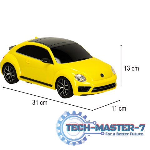 Samochód zdalnie sterowany Rastar 78000 Volkswagen Beetle 1:14 żółty Samochód zdalnie sterowany Rastar 78000 Volkswagen Beetle 1:14 żółty