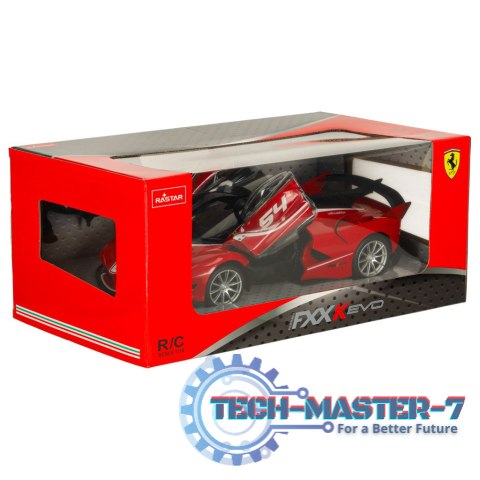 Samochód zdalnie sterowany Rastar 79200 Ferrari FXX 1:14 czerwony Samochód zdalnie sterowany Rastar 79200 Ferrari FXX 1:14 czerwony