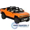 Samochód zdalnie sterowany Rastar 93000 Hummer EV 1:16 pomarańczowy