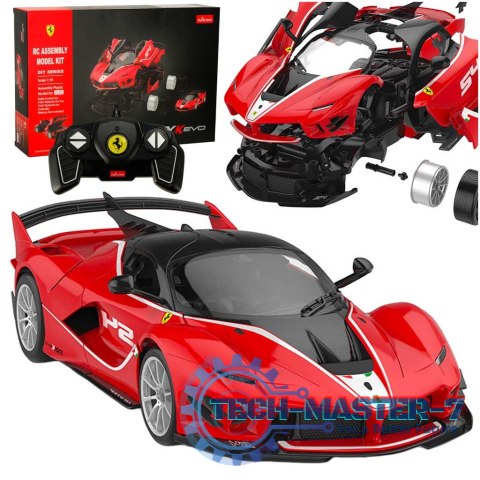 Samochód zdalnie sterowany Rastar 96900 Ferrari 1:18 zestaw do złożenia