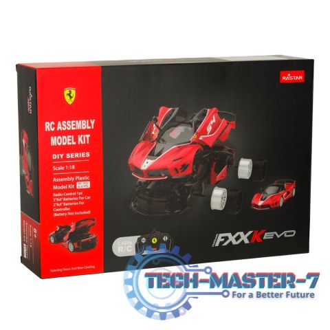 Samochód zdalnie sterowany Rastar 96900 Ferrari 1:18 zestaw do złożenia Samochód zdalnie sterowany Rastar 96900 Ferrari 1:18 zestaw do złożenia
