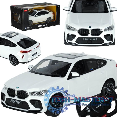 Samochód zdalnie sterowany Rastar 99200 BMW X6 M 1:14 biały