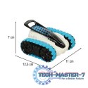 Samochód zdalnie sterowany pojazd gąsiennicowy RC REVOLT TG1006 High-Performance Track Racer 2.4GHz LED Off-Road Zasięg do 40m n