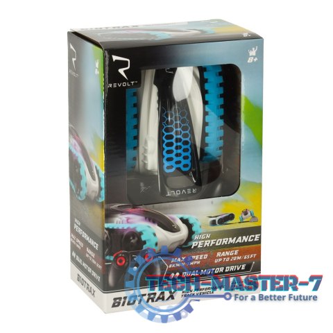 Samochód zdalnie sterowany pojazd gąsiennicowy RC REVOLT TG1006 High-Performance Track Racer 2.4GHz LED Off-Road Zasięg do 40m n Samochód zdalnie sterowany pojazd gąsiennicowy RC REVOLT TG1006 High-Performance Track Racer 2.4GHz LED Off-Road Zasięg do 40m n