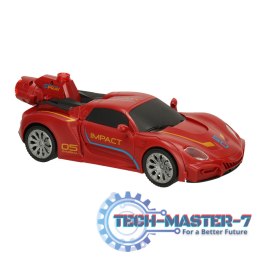 Robot zdalnie sterowany RC REVOLT Auto Sportowe 2w1 Przekształca się w Robota 2.4GHz Para LED Dźwięk