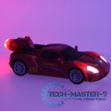 Robot zdalnie sterowany RC REVOLT Auto Sportowe 2w1 Przekształca się w Robota 2.4GHz Para LED Dźwięk