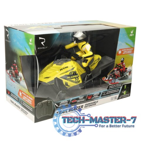 Skuter Śnieżny zdalnie sterowany RC REVOLT TG1016 Trail Blazer Snowmobile 2.4GHz Off-Road LED Realistyczna Jazda Skuter Śnieżny zdalnie sterowany RC REVOLT TG1016 Trail Blazer Snowmobile 2.4GHz Off-Road LED Realistyczna Jazda