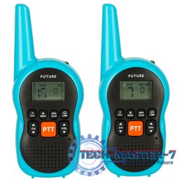 Walkie Talkie krótkofalówki dla dzieci zasięg 3km zestaw 2 szt.