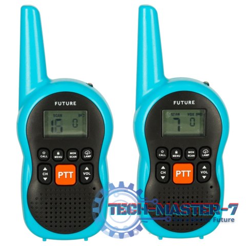 Walkie Talkie krótkofalówki dla dzieci zasięg 3km zestaw 2 szt. Walkie Talkie krótkofalówki dla dzieci zasięg 3km zestaw 2 szt.