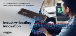 Dysk T500 1TB M.2 NVMe 2280 PCIe 4.0 7300/6800