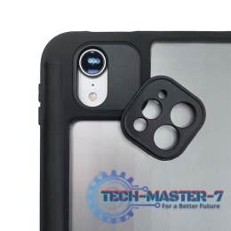 Etui PrimeFolio do iPad Pro 11 (2022-2021) iPad Air 11 M2 (2024) iPad Air 10.9 (5-4 gen.) czarne/przezroczyste