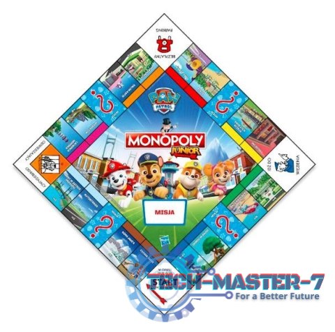 Gra Monopoly Junior Psi Patrol Gra Monopoly Junior Psi Patrol