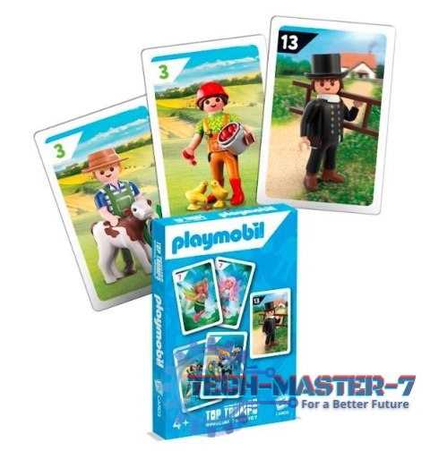 Gra Top Trumps Piotruś Playmobil Gra Top Trumps Piotruś Playmobil