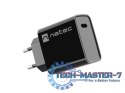 Ładowarka sieciowa Ribera 1x USB-C 20W Czarna
