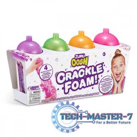Slime Trzaskająca Piana 4-pak karton 6 sztuk Slime Trzaskająca Piana 4-pak karton 6 sztuk