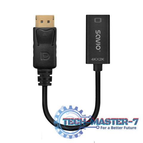 Adapter DisplayPort (M) v1.2 - HDMI (F) v1.4, 4K, AK-62