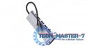 Hub 7-in-1 USB-C USB3.2 Gen1. Type-C, 3xUSB-A HDMI, SD, microSD slot. PD 100W