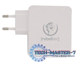 Łarowarka sieciowa H410 TURBO QC3.0 4 porty Wejście sieciowe 100-240V 50/60Hz, maksymalny pobór prądu 0,7A, jeden port USB zgodn