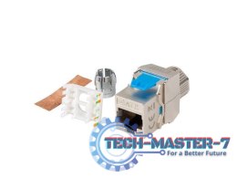 Moduł keystone gniazdo beznarzędziowy rj45 kat.8.1 ftp