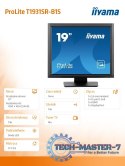 Monitor 19 cali T1931SR-B1S RESIS.IP54,HDMI,DP,VGA,2x1W,5:4