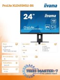 Monitor 23.8 cala XUB2493HSU-B6 IPS.HDMI.DP.2x2W.USBx2.SLIM.HAS(150mm)
