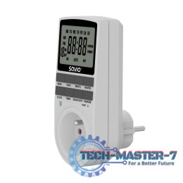 Programator czasowy z ekranem LCD, 16A, 3680W, AE-03