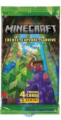 Saszetki z kartami Minecraft display 36 sztuk