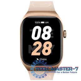 Smartwatch T2 1.75 cala 300 mAh złoty