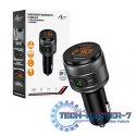 Transmiter samochodowy FM MP3 z funkcją BT, USB LCD FM-57 QC3.0