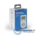 Watomierz z wyświetlaczem LCD, 16A, 3680W, AE-02