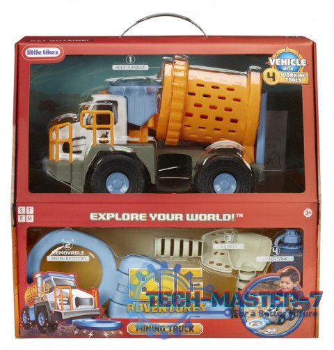 Ciężarówka górnicza Big Adventures zestaw