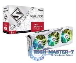Karta graficzna Radeon RX 7600 Steel legend 8GB OC 128bit