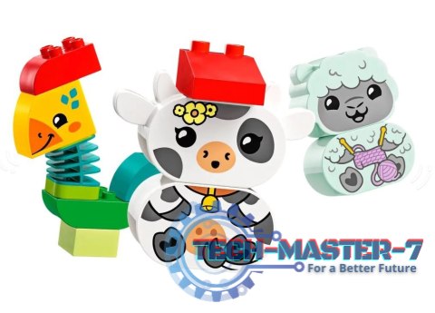 Klocki DUPLO 10412 Pociąg ze zwierzątkami Klocki DUPLO 10412 Pociąg ze zwierzątkami