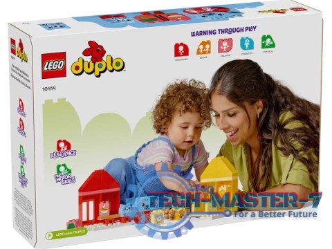 Klocki DUPLO 10414 Codzienne czynności: jedzenie i pora snu Klocki DUPLO 10414 Codzienne czynności: jedzenie i pora snu