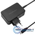 Ładowarka GaN Power Pro | 1xUSB-C | 100W | 5-20V | 3-5A | Czarna