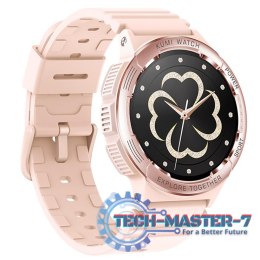 Smartwatch K6 1.3 cala 300 mAh różowy