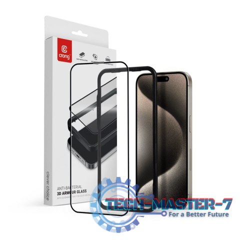 Szkło hartowane 9H na cały ekran iPhone 15 Pro Max