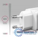 ACU-PQ20W Ładowarka sieciowa 20W QC3.0/AFC/FCP + PD type-C Biała