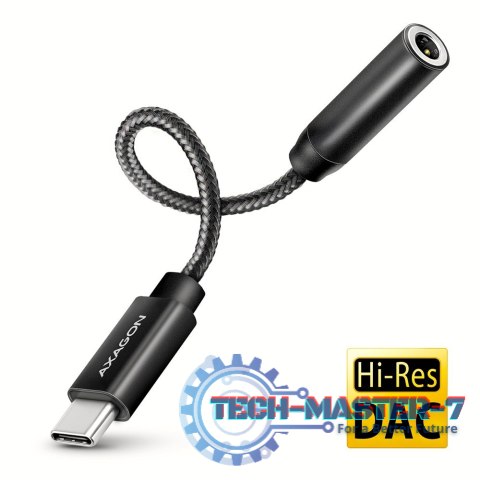 ADA-HC Zewnętrzna karta dźwiękowa USB-C 32bit DAC 3.5mm (F) złącze, 384kHz ADA-HC Zewnętrzna karta dźwiękowa USB-C 32bit DAC 3.5mm (F) złącze, 384kHz