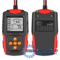 Cyfrowy tester akumulatora z wyświetlaczem LCD | 12V | 24V | 3Ah-200Ah