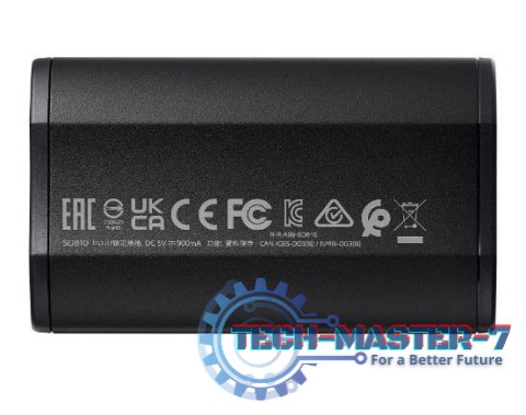 Dysk SSD External SD810 500GB USB3.2 20Gb/s czarny Dysk SSD External SD810 500GB USB3.2 20Gb/s czarny