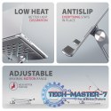 HMC-STND Stojak z wieloportowy hub Aluminiowy 7in1, 5Gbps, do 10"-16" cali laptopów, nastawny, 3x USB-A, HDMI 4K/60Hz, GLAN, PD 