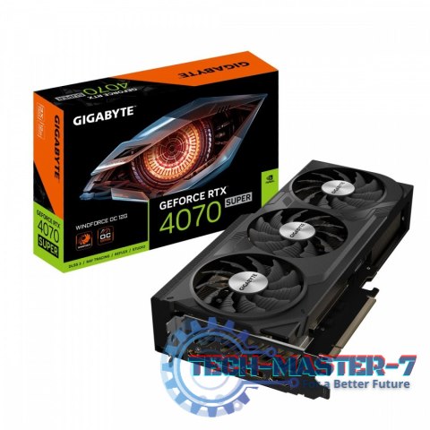 Karta graficzna RTX 4070 SUPER WINDFORCE OC 12G GDDR6X 192bit Karta graficzna RTX 4070 SUPER WINDFORCE OC 12G GDDR6X 192bit