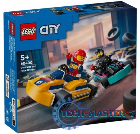 Klocki City 60400 Gokarty i kierowcy wyścigowi