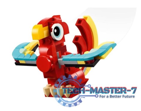 Klocki Creator 31145 Czerwony smok Klocki Creator 31145 Czerwony smok