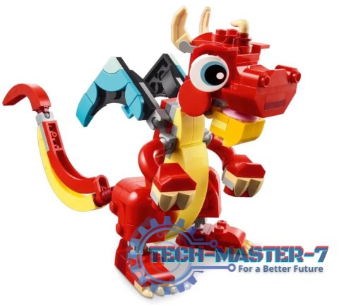 Klocki Creator 31145 Czerwony smok Klocki Creator 31145 Czerwony smok